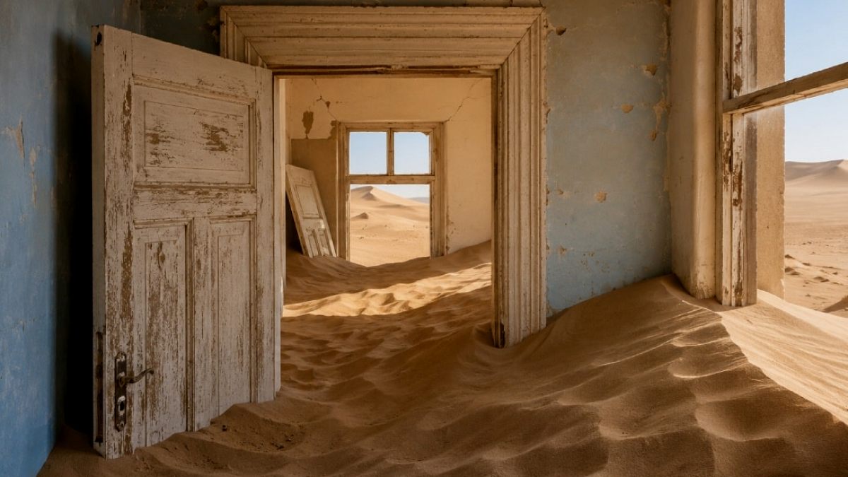 Namibya'da Kumların Yuttuğu Hayalet Kasaba: Kolmanskop'un Gizemi