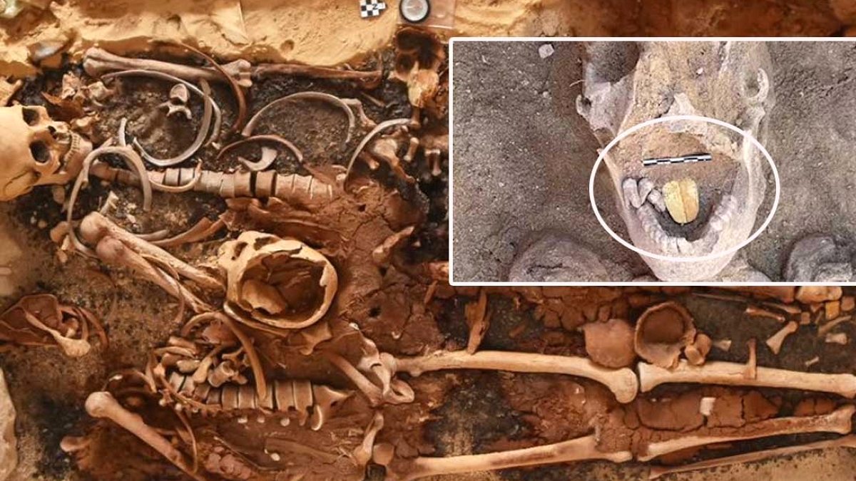 Antik Mısır'da Ölüm Sonrası Yaşam İnancı: Altın Dilli 18 Mezar Keşfedildi