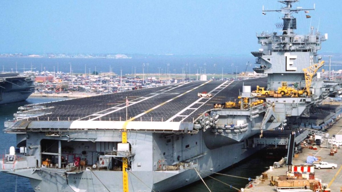 Tarihi USS Enterprise Uçak Gemisi Parçalanıyor: 418 Milyon Dolarlık Veda
