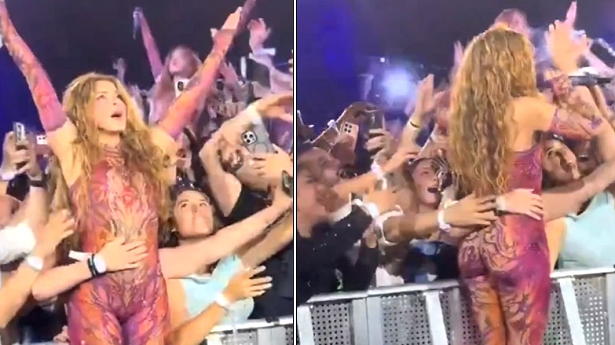 Shakira'dan Sahneye Taşan Sevgi: Hayranıyla Yakın Temas Tartışma Yarattı