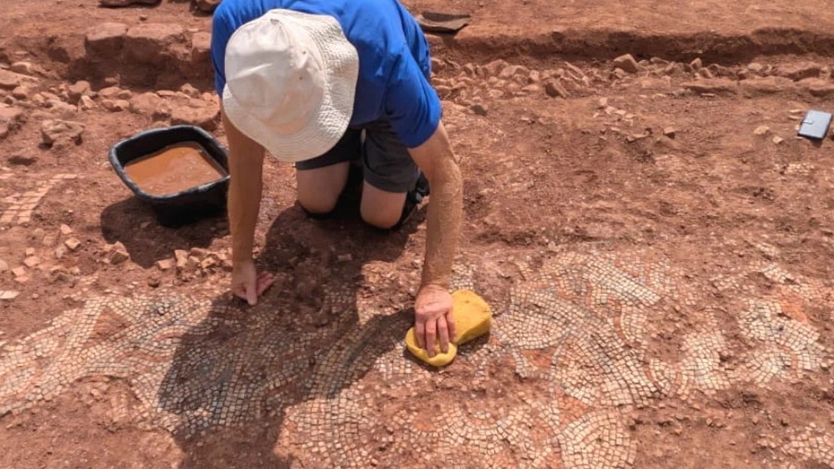 Roma Dönemine Ait Villa Kalıntıları İngiltere'de Gün Yüzüne Çıktı