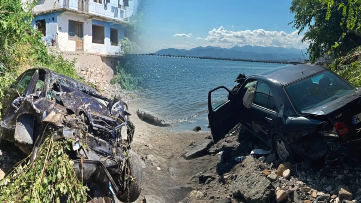 Ordu'da Korkunç Kaza: Araç 30 Metreden Deniz Kenarına Uçtu