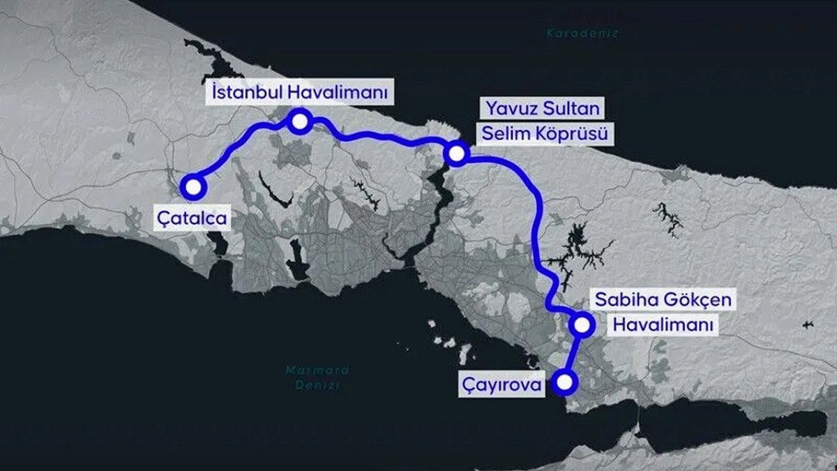 İstanbul'un Kuzey Demiryolu Hattı Projesi'nde İhale Tarihi Belli Oldu