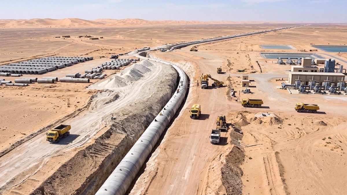 Sahra'da Dev Proje: 4.000 Km'lik Yapay Nehir Çölü Hayat Veriyor