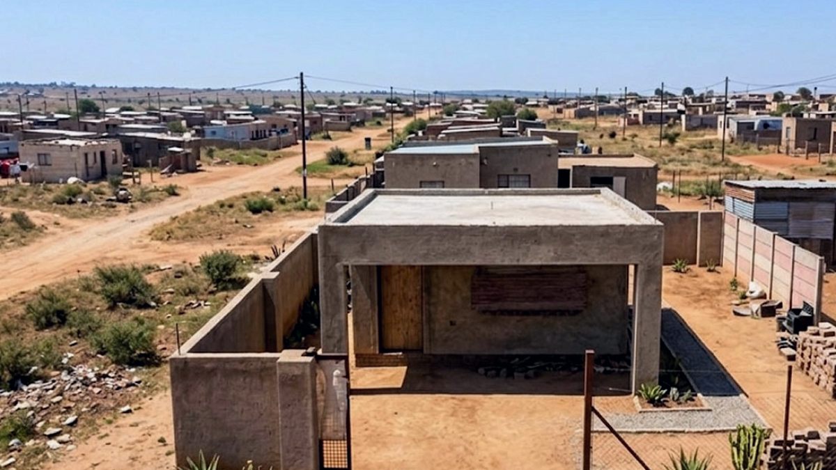 Güney Afrika'da Çığır Açan İnovasyon: Toprak ve Atıkla Ev İnşa Edildi