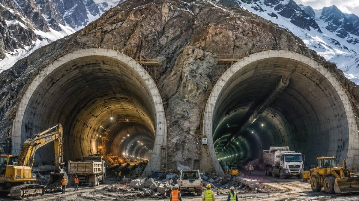 And Dağları Altında Çift Tünel: Arjantin ve Şili'yi Yıl Boyu Bağlayacak Dev Proje