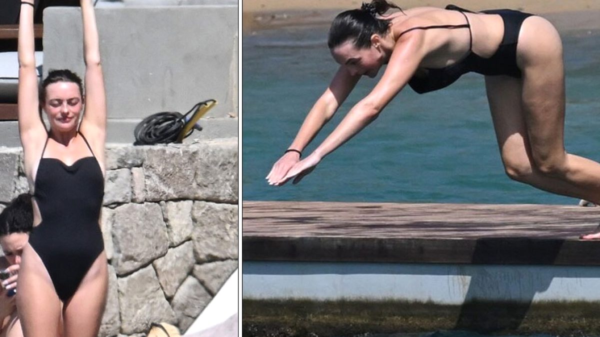 Melis Sezen Bodrum'da Enerjisini Yeniliyor: Sahilden İskeleye Yüzdü