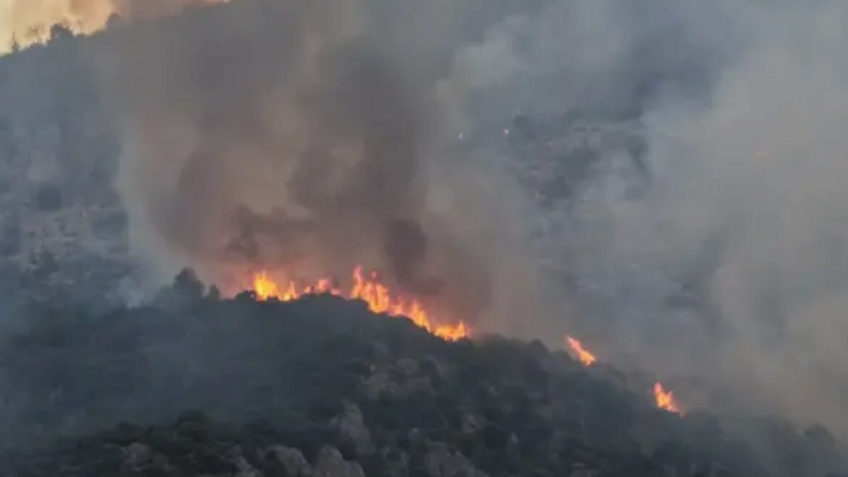 Antalya'da 2 Gündür Süren Yangınla Mücadelede Son Durum