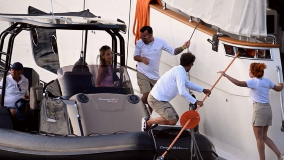 Türkiye'nin İlk ATM Girişimcisi Dikran Masis ve Eşi Bodrum'da Tatilde