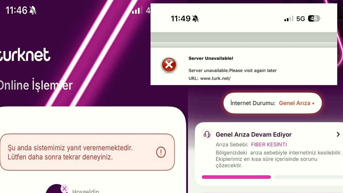 Türkiye Geneli İnternet Kesintisi: TürkNet Kullanıcıları Bağlantı Sorunu Yaşıyor