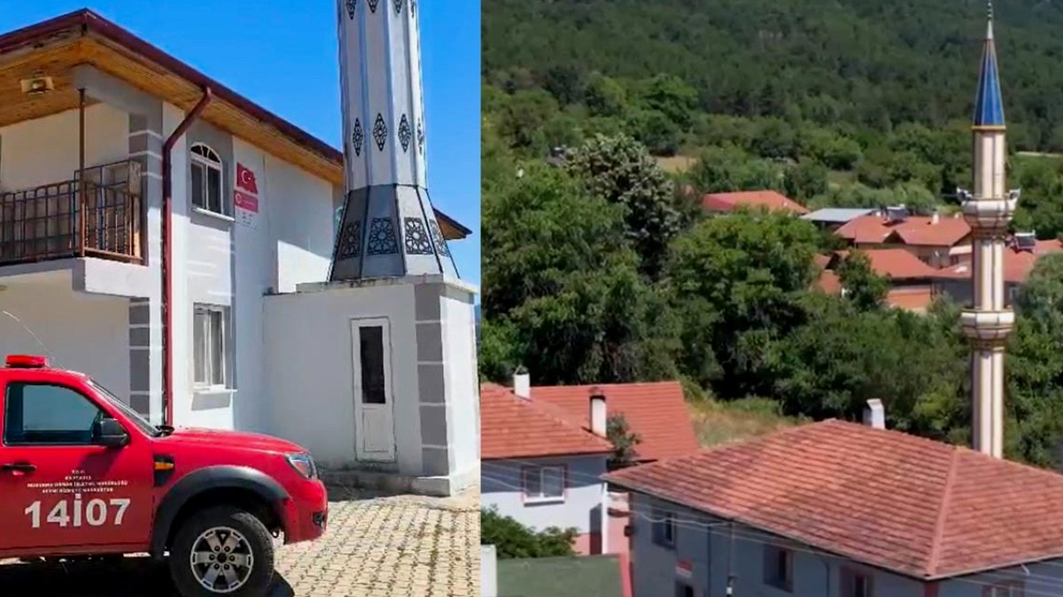 Bolu'da Orman Yangını Tehlikesine Karşı Cami Hoparlörlerinden Uyarı