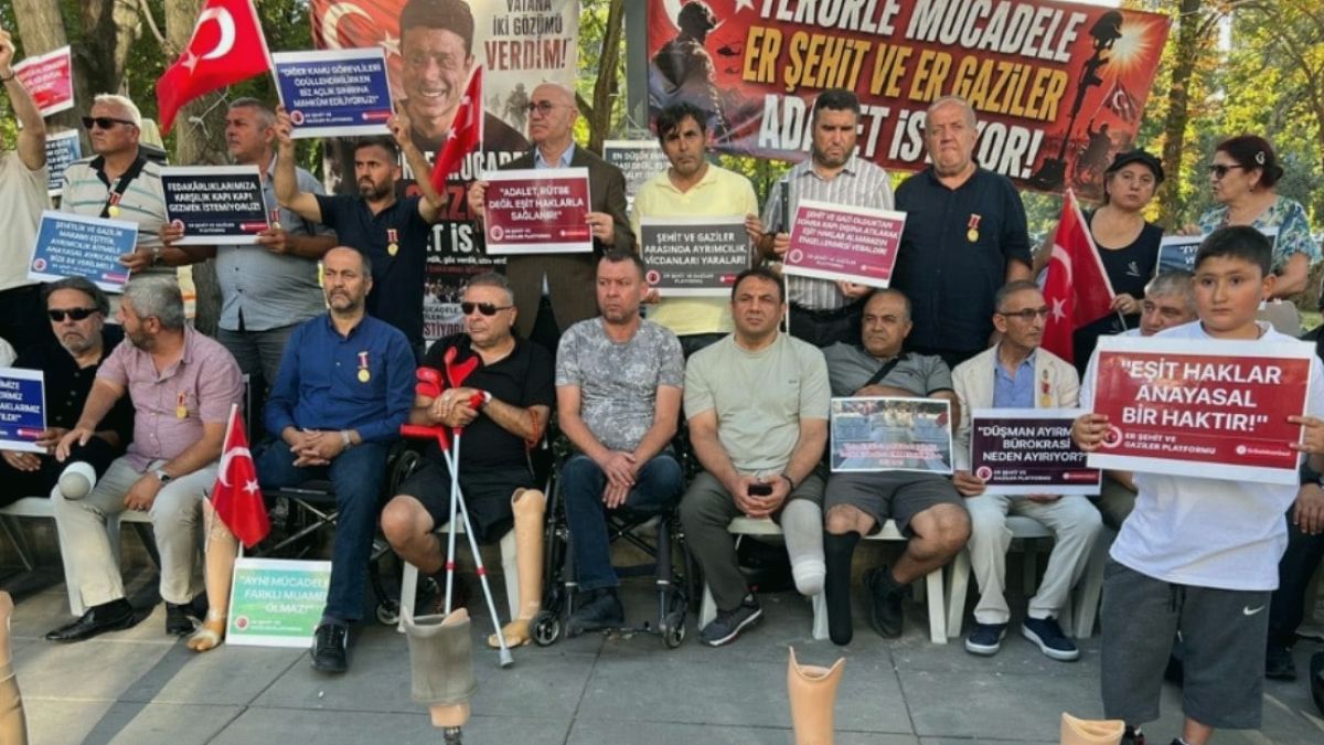 Gaziler Ankara Yolunda: "İnsanca Yaşam ve Haklarımız İçin Yürüyoruz"