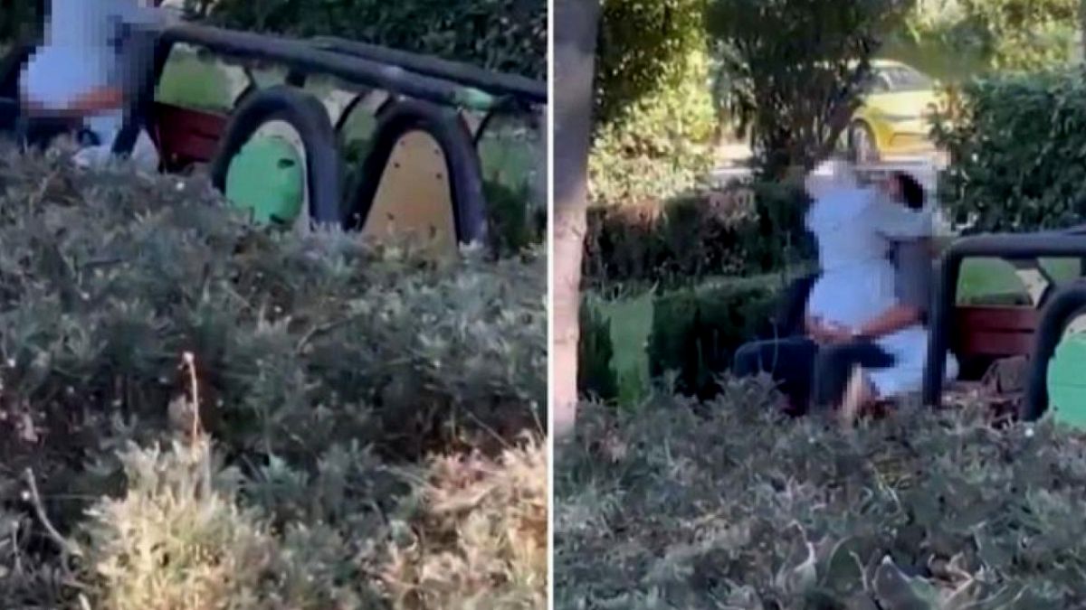 İstanbul'da Parkta Uygunsuz Görüntüler: Çift Gözaltına Alındı