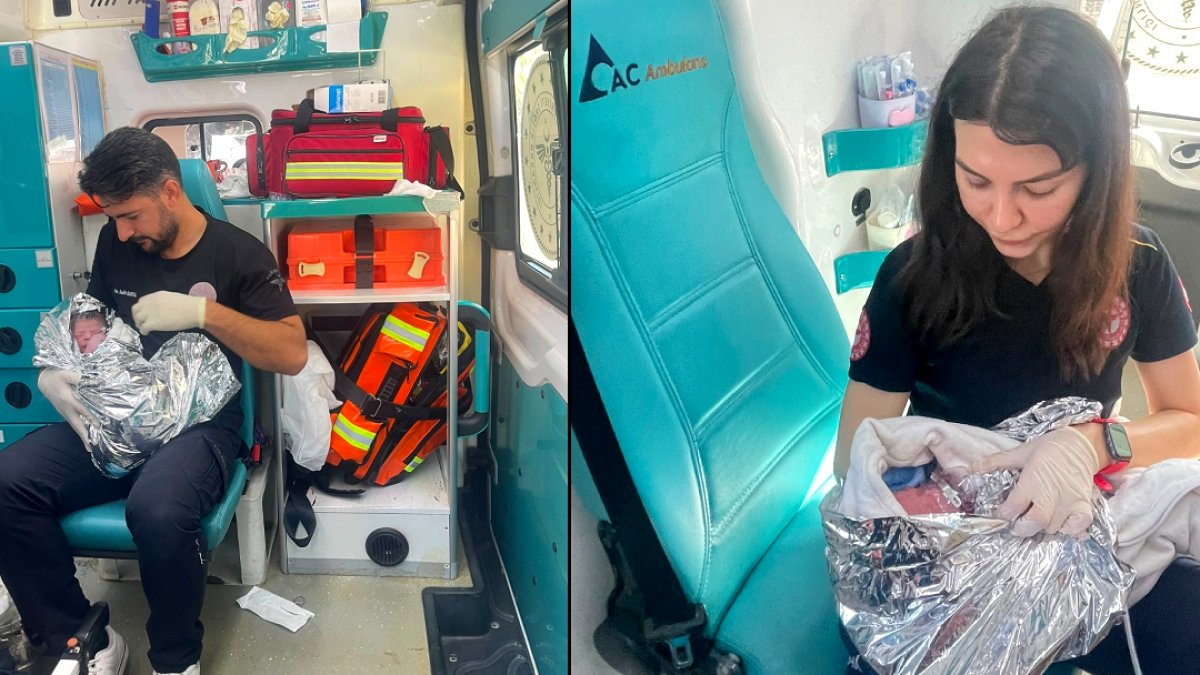Acil Sağlık Ekipleriyle Ambulansta Mucize Doğum: 7. Bebek Dünyaya Geldi
