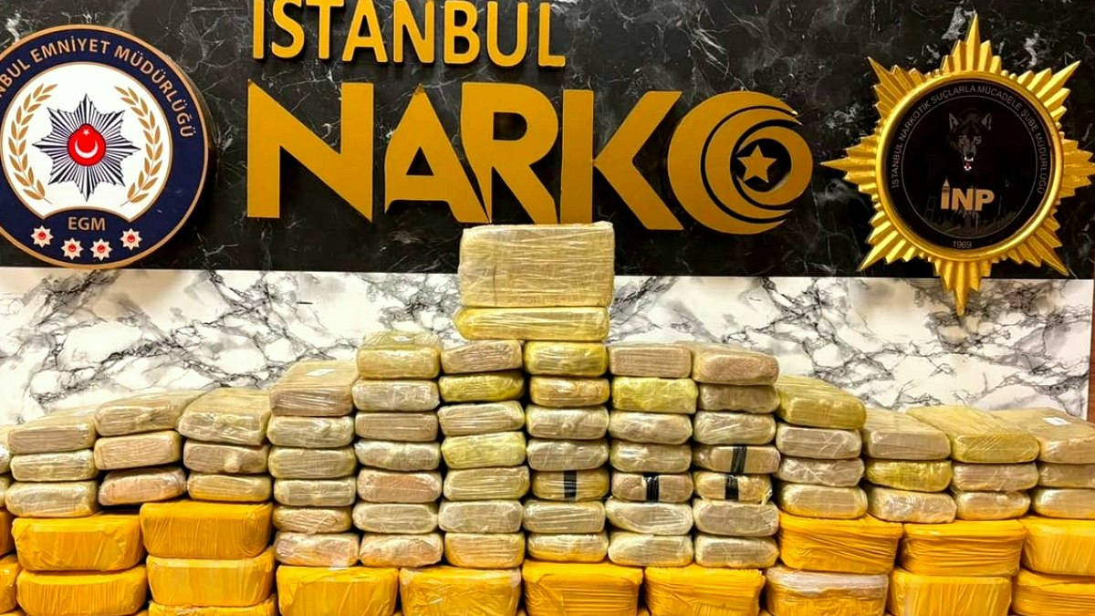 İstanbul'da Nefes Kesen Operasyon: 63 Kilo Uyuşturucuya El Konuldu, 1 Gözaltı