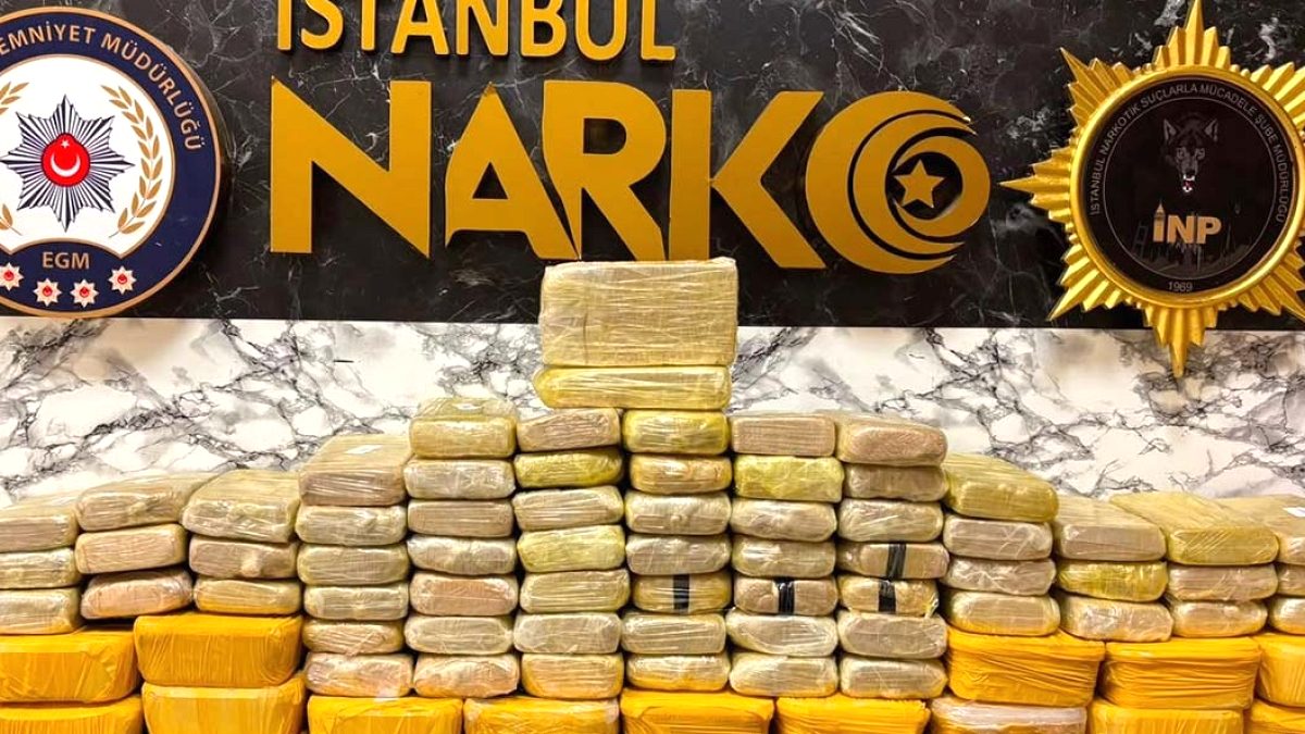 İstanbul'da Nefes Kesen Operasyon: 63 Kilo Uyuşturucuya El Konuldu