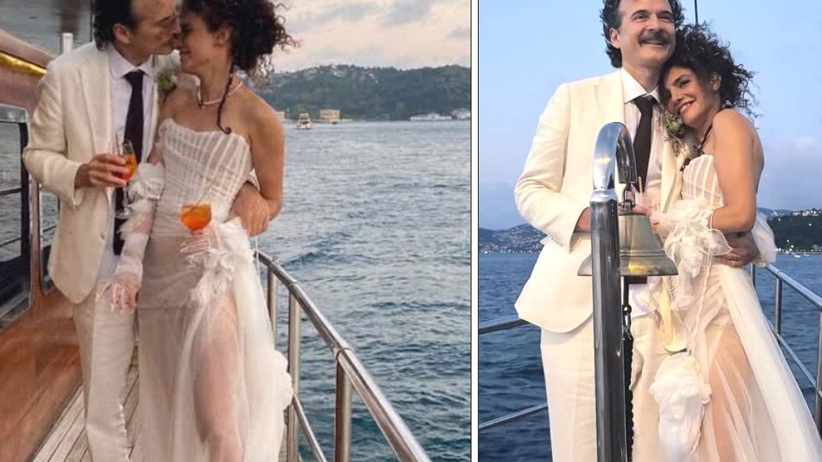 Hare Sürel 43 Yaşında Mutlu Bir Evliliğe Adım Attı