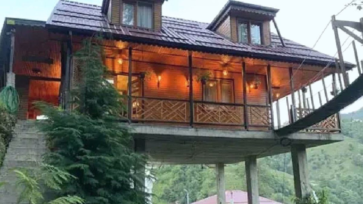Karadeniz'de Farklı Bir Mimari: Düz Alan Yerine Gökyüzünde Lüks Villa