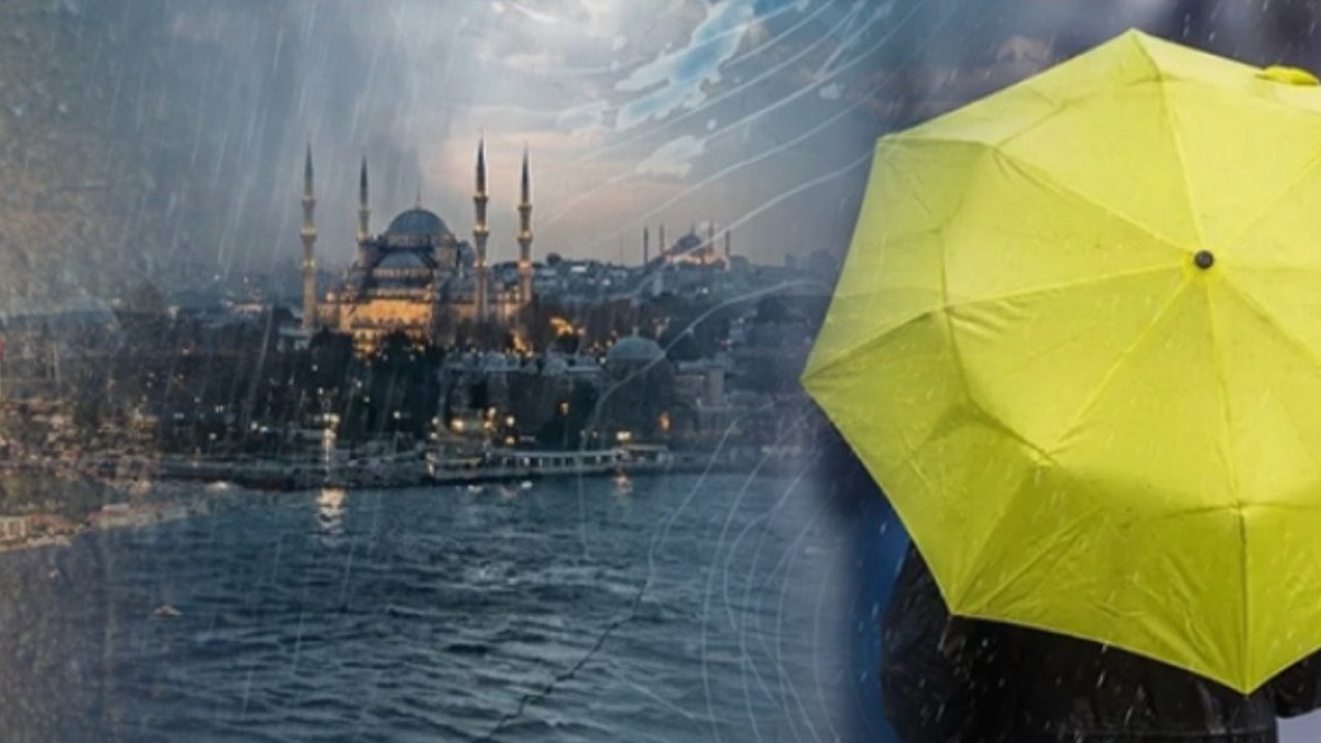İstanbul'a Pazar Günü Sürpriz Yağmur: Sıcaklıklar Düşüyor