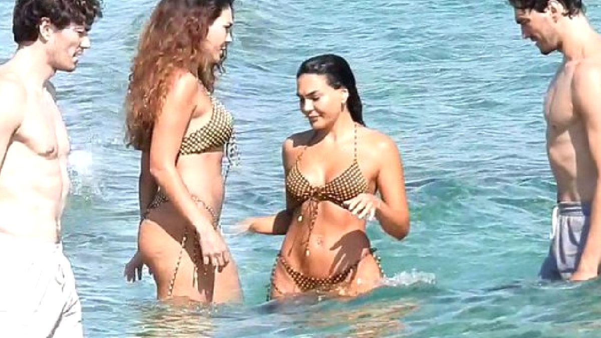 Ebru Şahin ve Cedi Osman Çeşme'de Tatil Keyfi: Fit Vücutları Dikkat Çekti