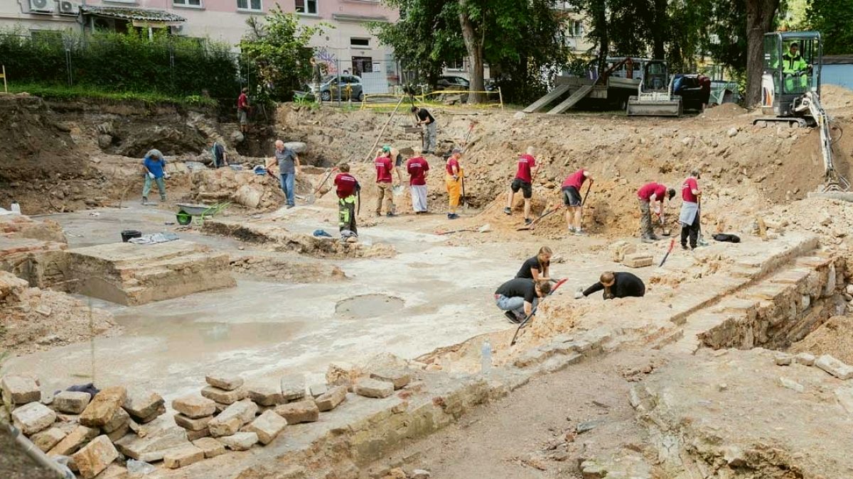 Vilnius Büyük Sinagogu'nun Yıkılan Bölümleri Yeniden Gün Yüzüne Çıktı