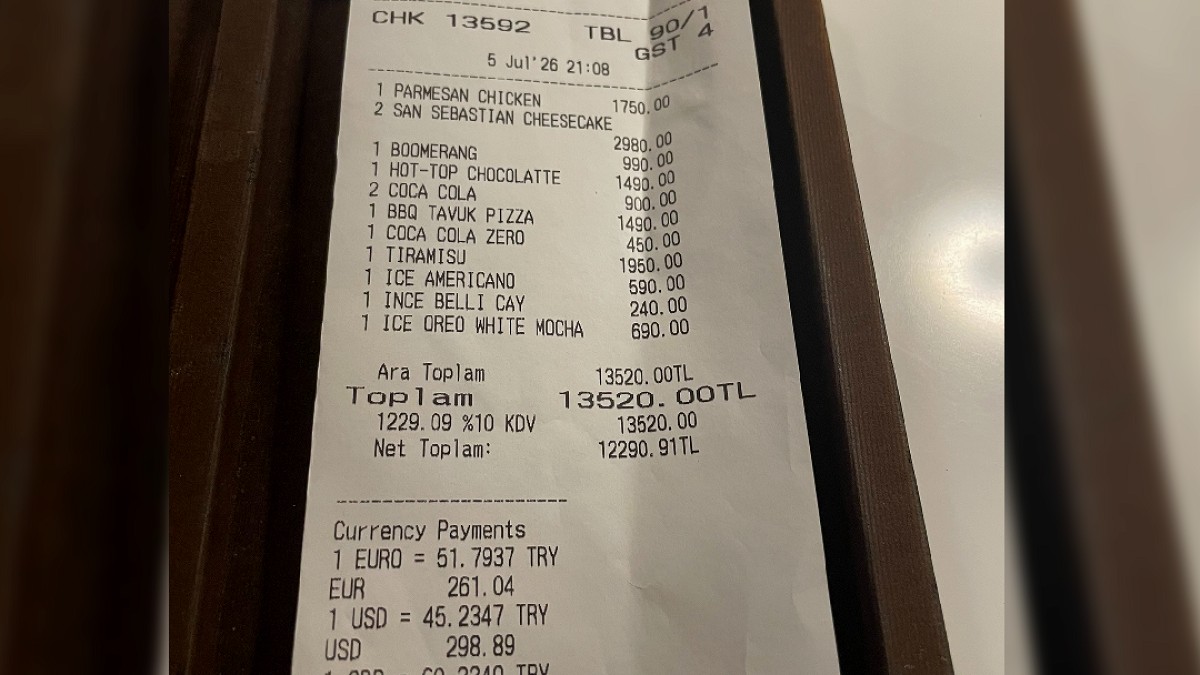 Bodrum'da Akılalmaz Hesap: Tatlılar ve Çay Fiyatları Şoke Etti