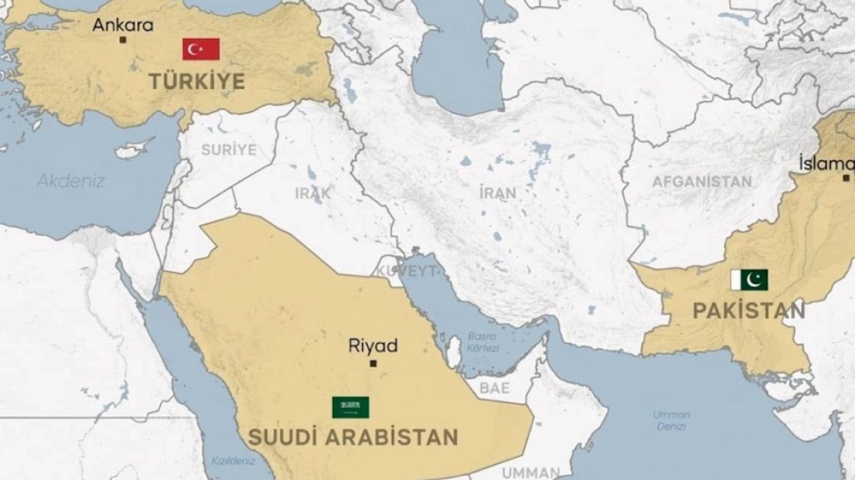 İsrail'den Panik: Türkiye-Suudi Arabistan-Pakistan Anlaşmasına Karşı Blok Oluşturma Çabası