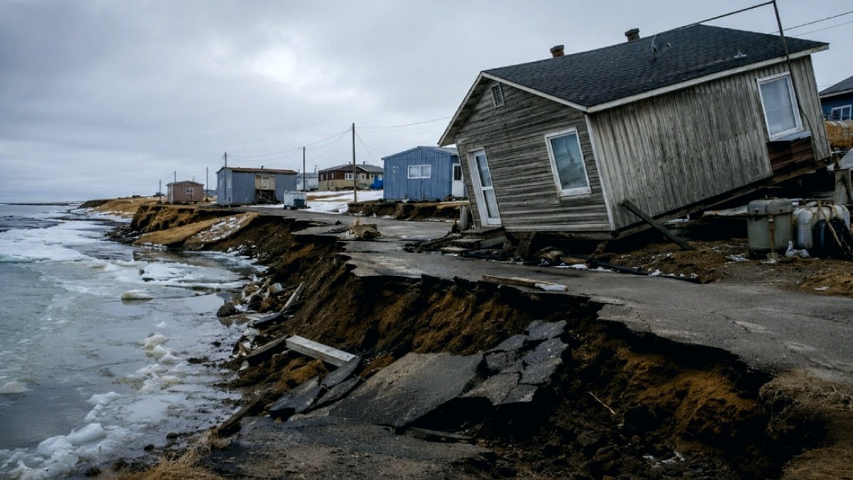 Alaska'da Permafrost Çözülüyor: Yerleşim Yeri Çökme Tehlikesiyle Karşı Karşıya