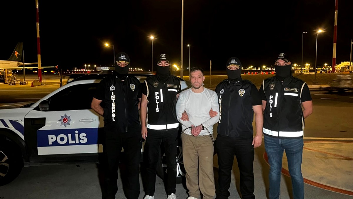 Kırmızı Bültenle Aranan Organize Suç Lideri Serkan Kurtuluş Türkiye'ye Getirildi