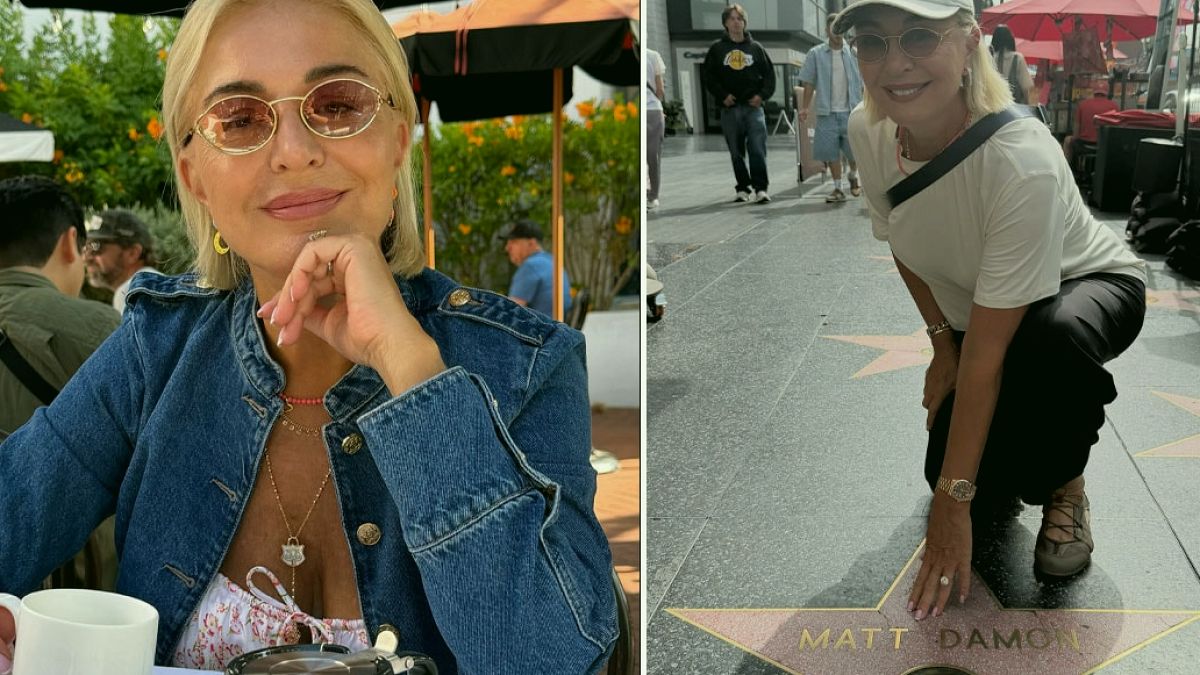 Gülenay Kalkan Hollywood'da Yıldızlar Geçidinde Yürüdü