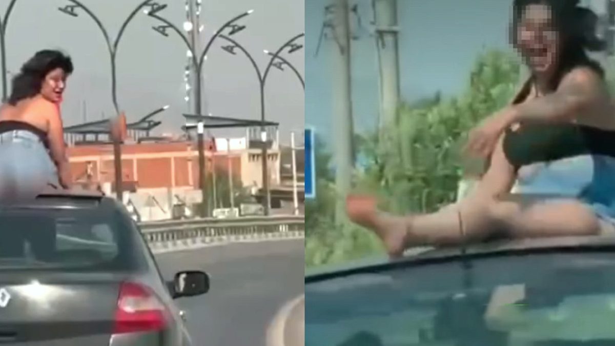 Seyir Halindeki Araçta Yapılan Dans Gözaltı Getirdi