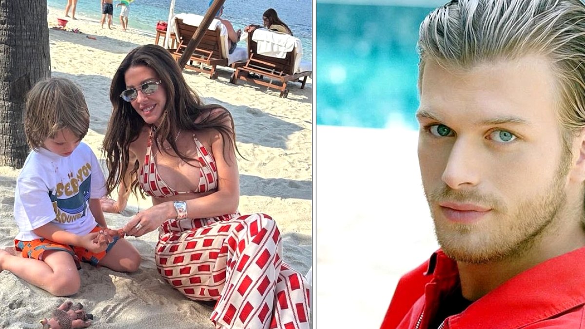 Başak Dizer ve Oğlu Kurt Efe'den Tatil Kareleri: Benzerlik Dikkat Çekti