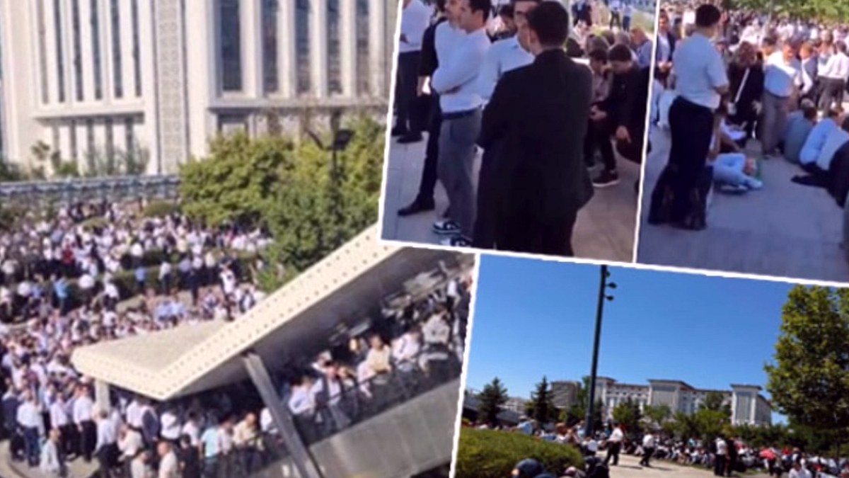 Tarikat Operasyonu Sonrası AKP Miting Alanına Cemaat Akını