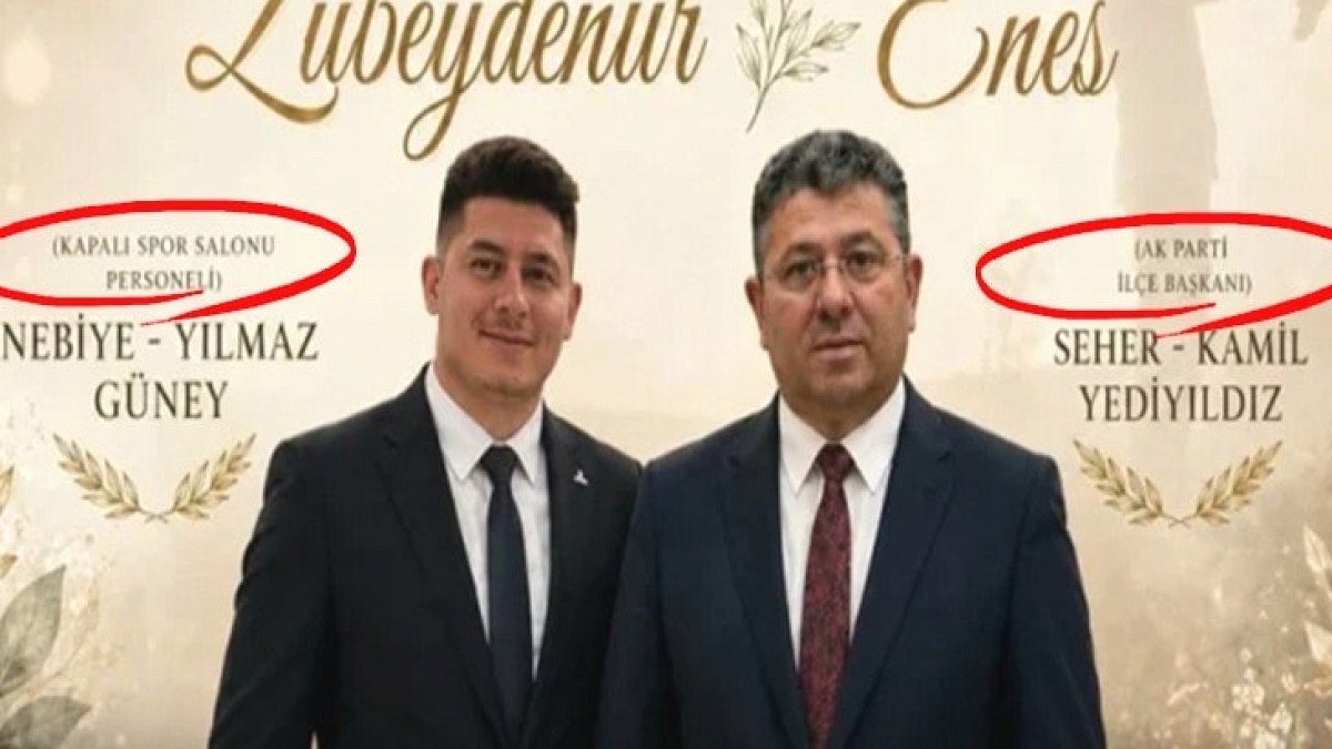 AKP'li Başkanın 'Gelinsiz' Davetiyesi Sosyal Medyada Gündem Oldu