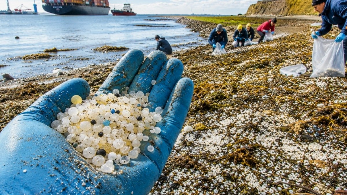 İngiltere'de Deniz Trafiği Kazası: Milyarlarca Plastik Parçacığı Çevreye Yayıldı