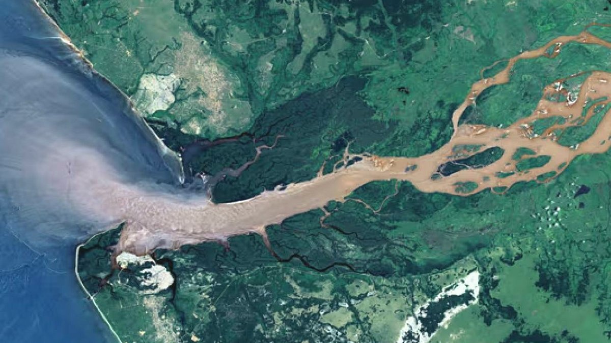 Atlantik Okyanusu'nda Dev Girdap: Kongo Nehri'nin Tatlı Sularını Açık Denizlere Taşıdı