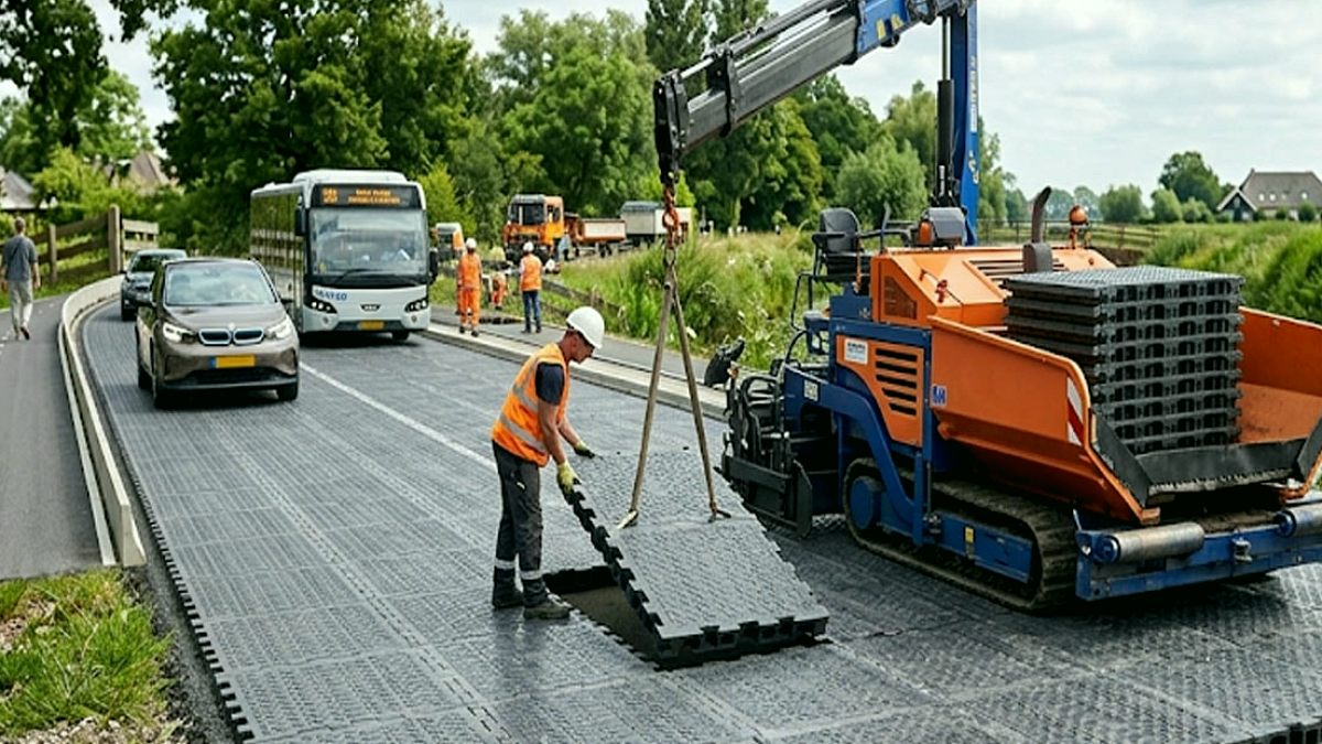 Plastik Geri Dönüşümle Yeni Nesil Yollar İnşa Ediliyor