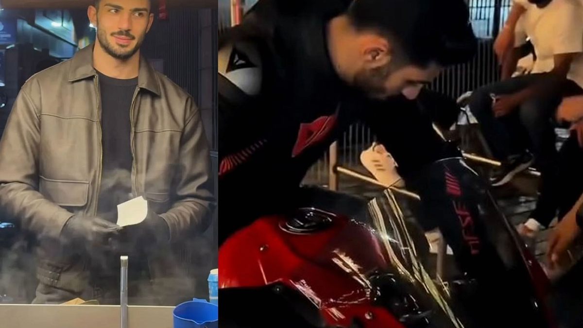 Mısır Tezgahından Lüks Hayata: "Yakışıklı Mısırcı" Yeni Lüks Motosikletiyle Göz Kamaştırdı