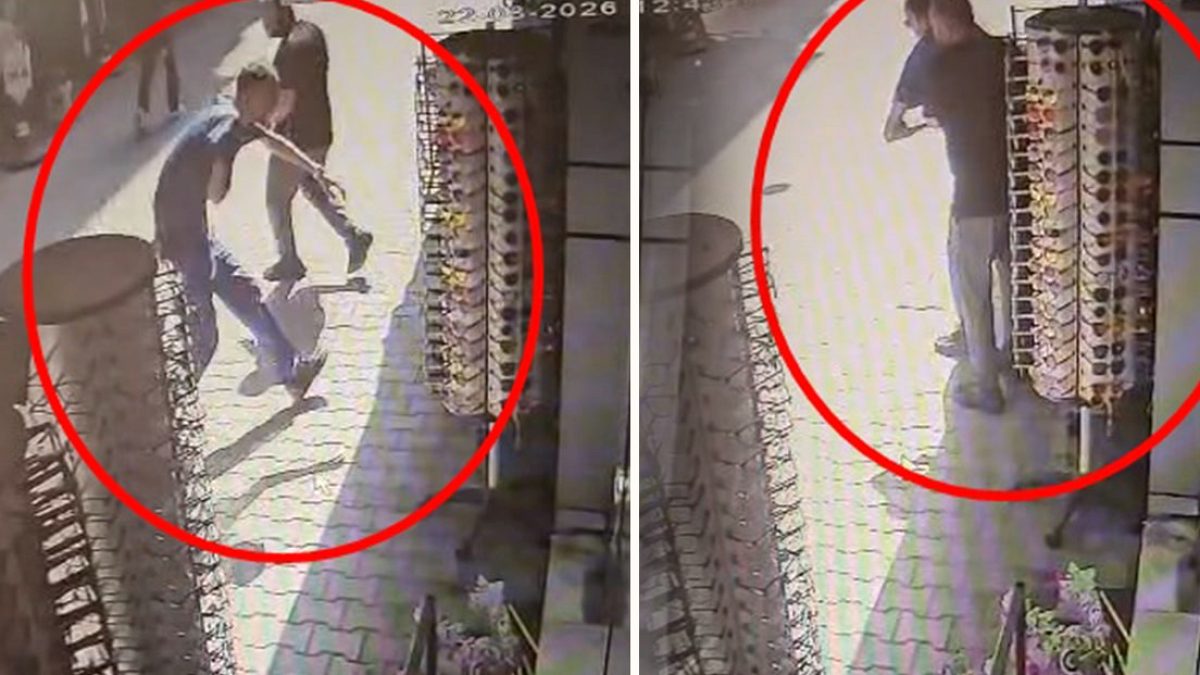Sakız Tıkanıklığı Yaşayan Kuryeye Esnaftan Hayat Kurtaran Müdahale