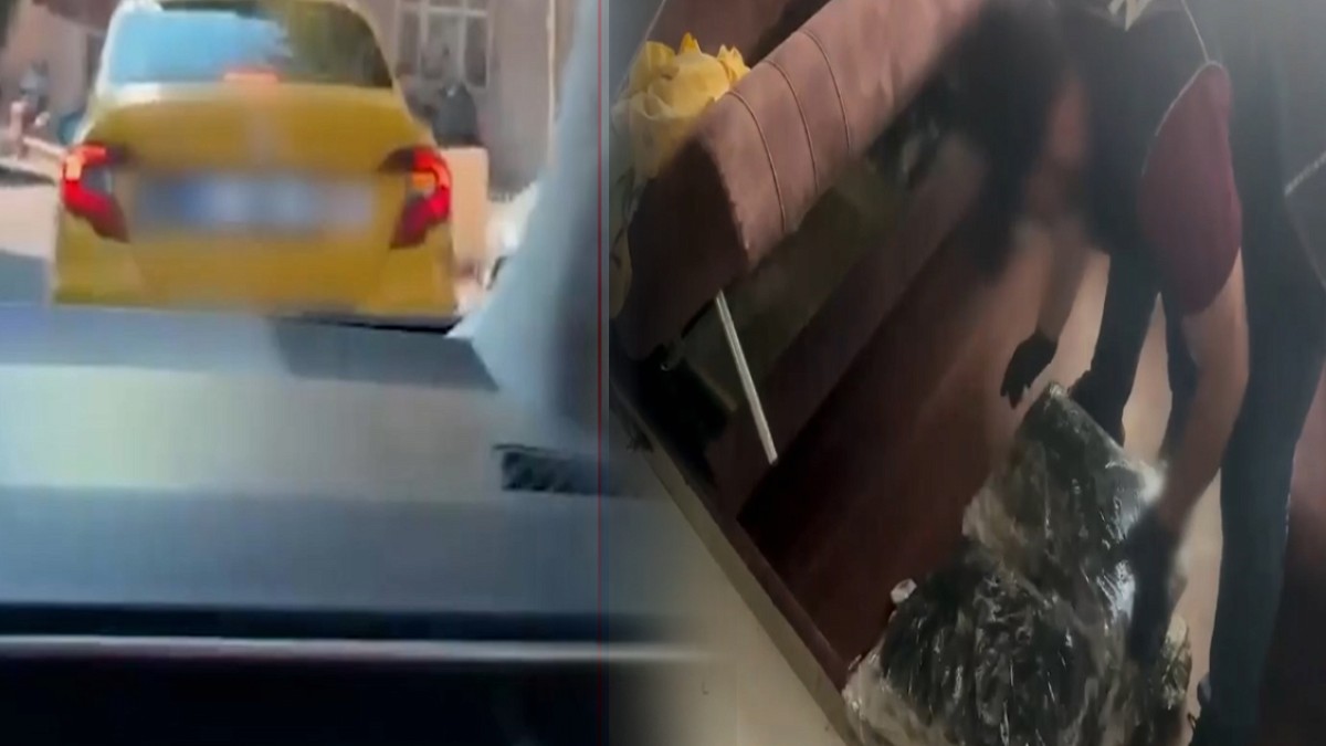 Ataşehir'de Taksiyle Uyuşturucu Taşıyan İki Şüpheli Yakalandı