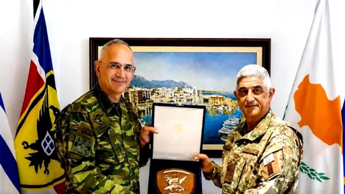 Yunanistan Genelkurmay Başkanı Rum Kesimi'nde: Bölgesel Güvenlik Masadaydı