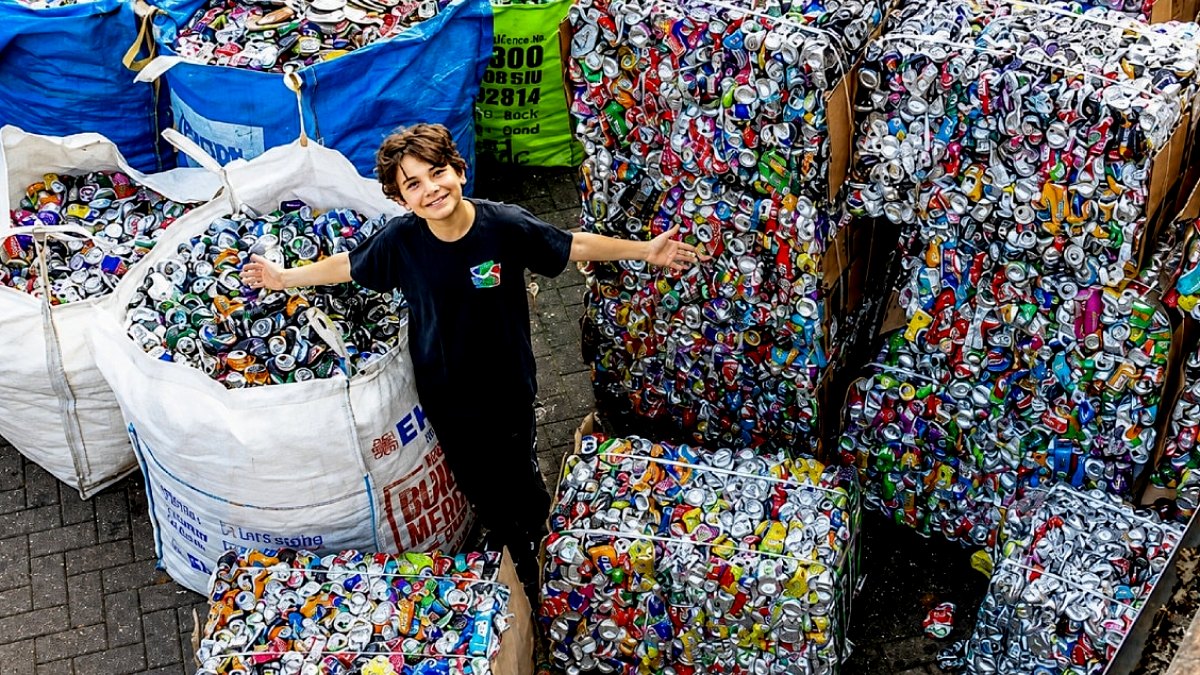 Geri Dönüşüm Elçisi: 13 Yaşındaki Gençten Milyonluk İnsani Yardım Hamlesi