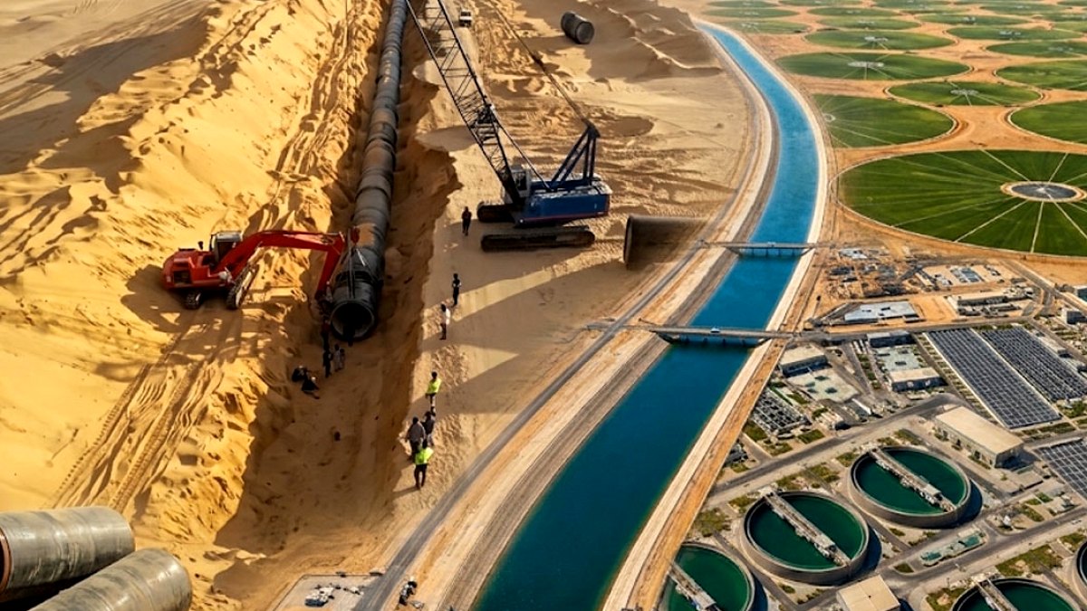 Mısır'dan Dev Proje: Çöl Toprakları Tarıma Açılıyor, 15 Milyar Dolarlık Su Hattı Kuruluyor