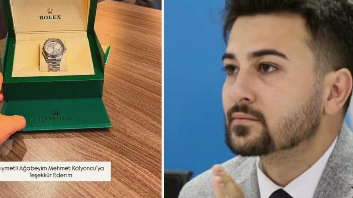 Lüks Saat Paylaşımı Sonrası AKP'li Gençlik Kolları Başkanı Görevinden İstifa Etti