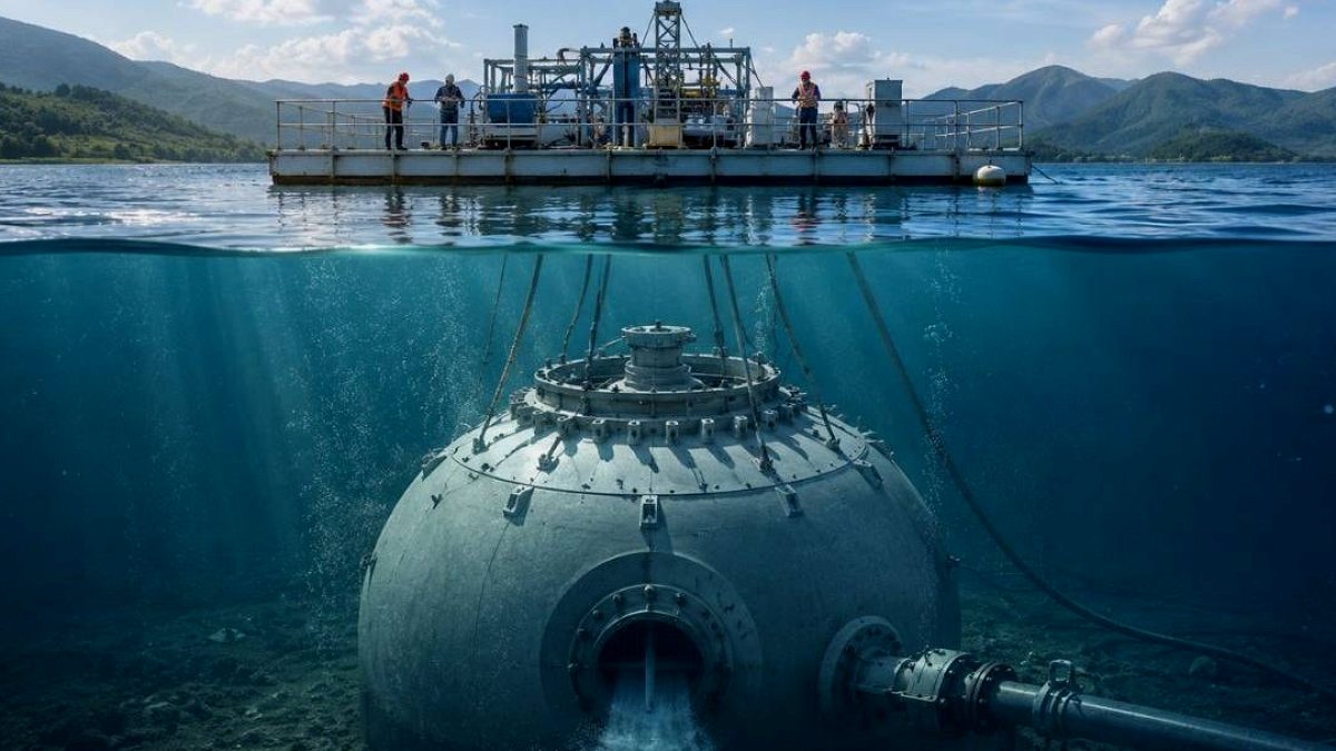 Çin'den Devrim Niteliğinde Enerji Depolama: Göl Dibinde Küre Teknolojisi