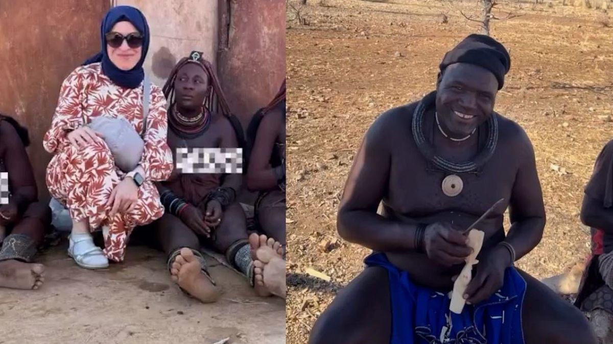 Namibya'da Kabile Reisinden Türk Gezgin Ayşe'ye Şaşırtan Evlilik Teklifi