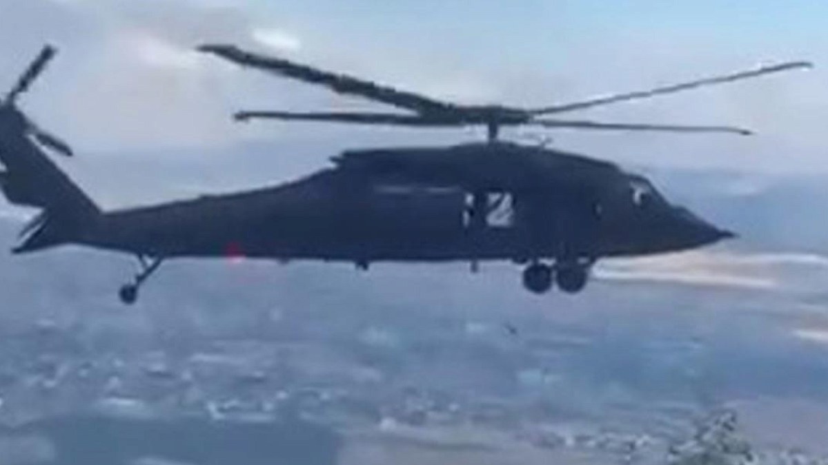 Konya'da Kayalıklardan Düşen Kadın, Helikopterle Kurtarıldı