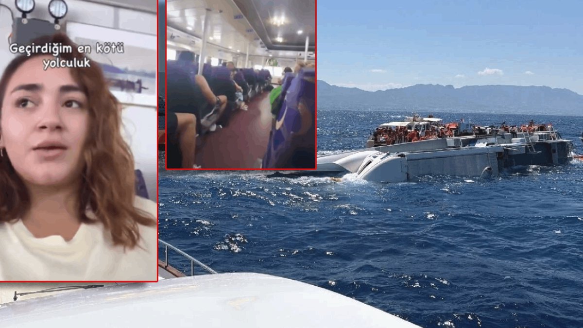 Batan Gemide Bir Gün Önce Dehşet Anları Kamerada
