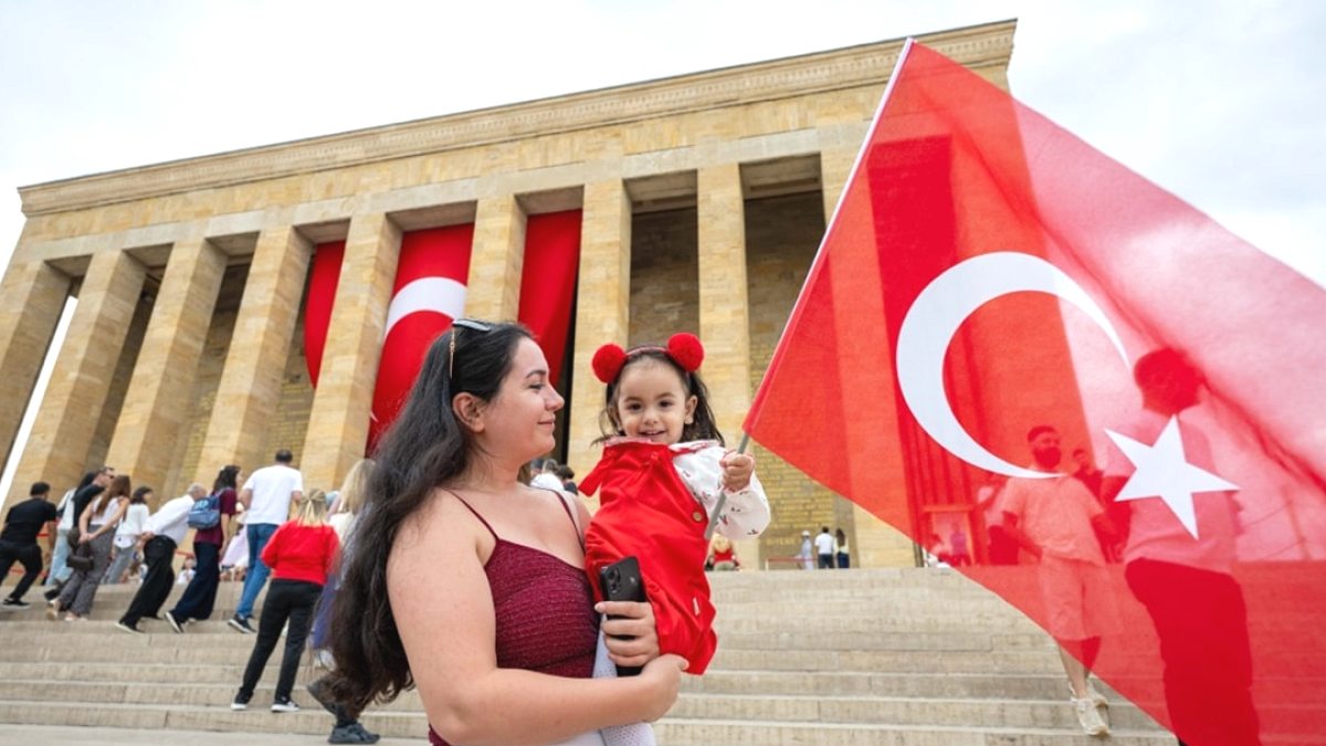 Anıtkabir, 30 Ağustos'ta Ata'ya Vefa Borcu İçin Doldu Taştı