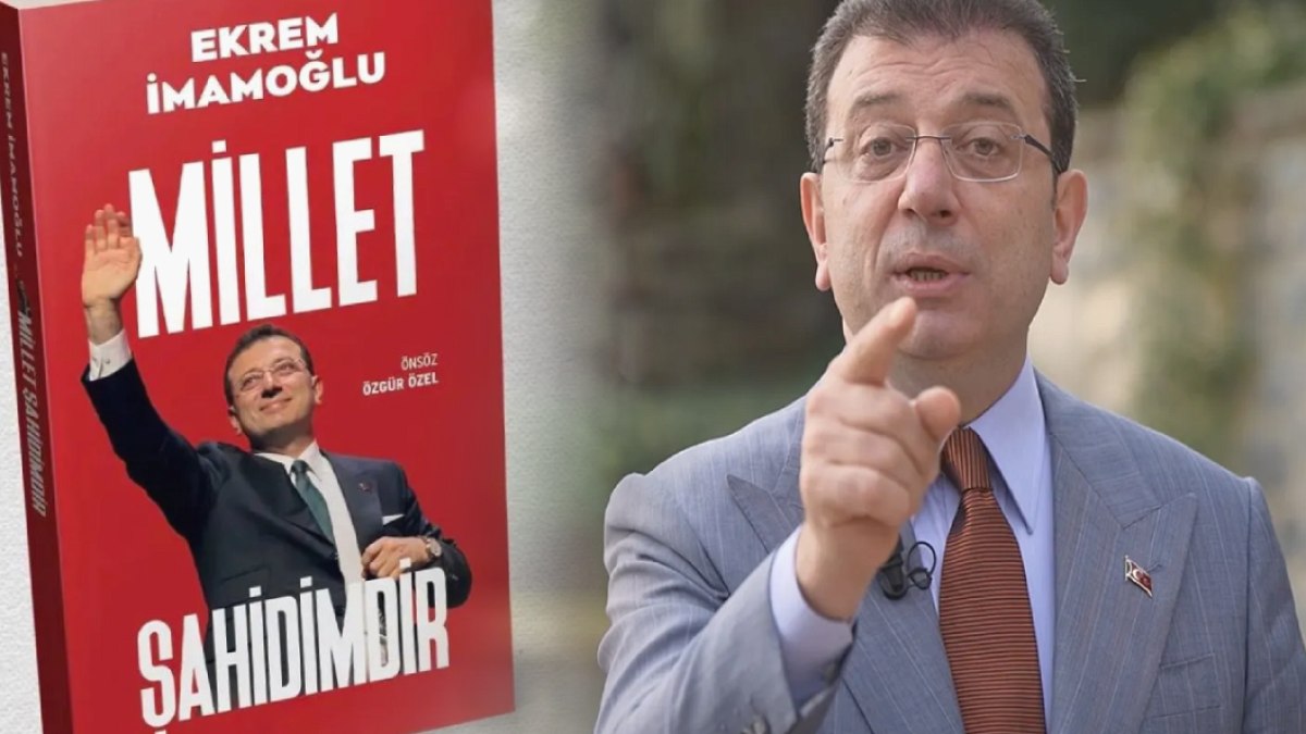 İmamoğlu'nun "Millet Şahidimdir" Kitabı Baskı Aşamasında Yasaklandı